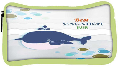

Snoogg Eco Friendly Canvas Summer Vector Illustration With Doodle Fishes Water Sea Whale Student Pen Pencil Case Coin Purse Pouch Cosmetic Makeup Bag (GREEN) Pouch(Multicolor)
