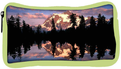 

Snoogg Eco Friendly Canvas Abstract White Hill Top Designer Student Pen Pencil Case Coin Purse Pouch Cosmetic Makeup Bag (GREEN) Pouch(Multicolor)