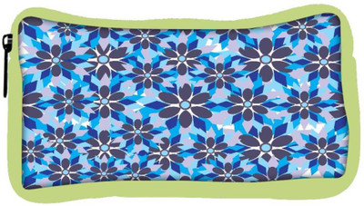 

Snoogg Eco Friendly Canvas Grey Floral Blue Designer Student Pen Pencil Case Coin Purse Pouch Cosmetic Makeup Bag (GREEN) Pouch(Multicolor)