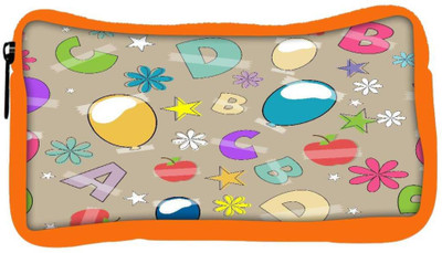 

Snoogg Eco Friendly Canvas Alphabets Balloons Designer Student Pen Pencil Case Coin Purse Pouch Cosmetic Makeup Bag (ORANGE) Pouch(Multicolor)