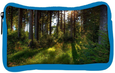 

Snoogg Eco Friendly Canvas No Way Forest Designer Student Pen Pencil Case Coin Purse Pouch Cosmetic Makeup Bag (BLUE) Pouch(Multicolor)