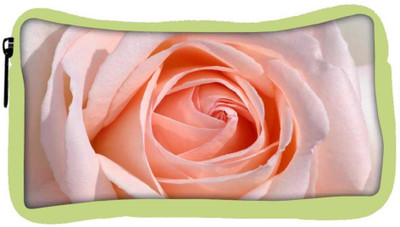 

Snoogg Eco Friendly Canvas Cream Rose Designer Student Pen Pencil Case Coin Purse Pouch Cosmetic Makeup Bag (GREEN) Pouch(Multicolor)