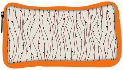 

Snoogg Eco Friendly Canvas Colorful Chakra Designer Student Pen Pencil Case Coin Purse Pouch Cosmetic Makeup Bag (ORANGE) Pouch(Multicolor)