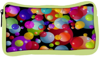 

Snoogg Eco Friendly Canvas Colorful Bubbles 2606 Student Pen Pencil Case Coin Purse Pouch Cosmetic Makeup Bag (GREEN) Pouch(Multicolor)