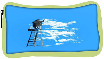 

Snoogg Eco Friendly Canvas Painting The Clouds 2676 Student Pen Pencil Case Coin Purse Pouch Cosmetic Makeup Bag (GREEN) Pouch(Multicolor)