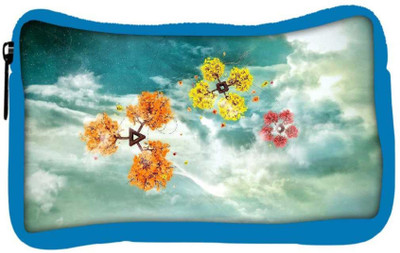 

Snoogg Eco Friendly Canvas Colorful Windsa Designer Student Pen Pencil Case Coin Purse Pouch Cosmetic Makeup Bag (BLUE) Pouch(Multicolor)