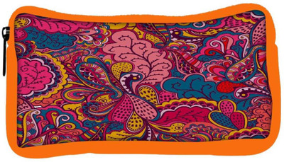 

Snoogg Eco Friendly Canvas Abstract Multicolor Leaves Designer Student Pen Pencil Case Coin Purse Pouch Cosmetic Makeup Bag (ORANGE) Pouch(Multicolor)
