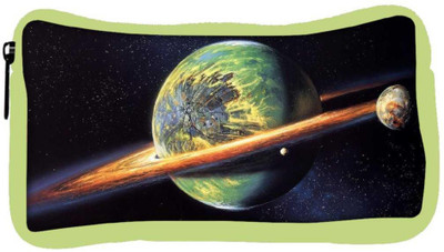

Snoogg Eco Friendly Canvas Cool Planet Designer Student Pen Pencil Case Coin Purse Pouch Cosmetic Makeup Bag (GREEN) Pouch(Multicolor)