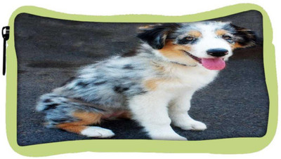 

Snoogg Eco Friendly Canvas Australian Shepherd Puppy Student Pen Pencil Case Coin Purse Pouch Cosmetic Makeup Bag (GREEN) Pouch(Multicolor)