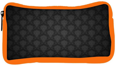 

Snoogg Eco Friendly Canvas Abstract Black Pattern Design Designer Student Pen Pencil Case Coin Purse Pouch Cosmetic Makeup Bag (ORANGE) Pouch(Multicolor)