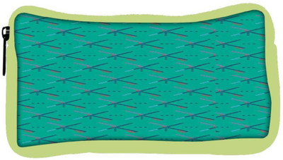 

Snoogg Eco Friendly Canvas Bluish Pattern 2758 Student Pen Pencil Case Coin Purse Pouch Cosmetic Makeup Bag (GREEN) Pouch(Multicolor)