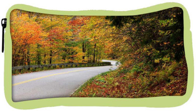 

Snoogg Eco Friendly Canvas Forest Road Designer Student Pen Pencil Case Coin Purse Pouch Cosmetic Makeup Bag (GREEN) Pouch(Multicolor)