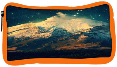 

Snoogg Eco Friendly Canvas Night In The Everest Student Pen Pencil Case Coin Purse Pouch Cosmetic Makeup Bag (ORANGE) Pouch(Multicolor)