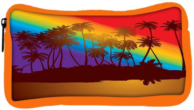 

Snoogg Eco Friendly Canvas Tropical Sunset Student Pen Pencil Case Coin Purse Pouch Cosmetic Makeup Bag (ORANGE) Pouch(Multicolor)