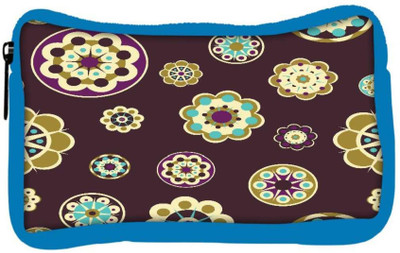 

Snoogg Eco Friendly Canvas Dark Pink Pattern Designer Student Pen Pencil Case Coin Purse Pouch Cosmetic Makeup Bag (BLUE) Pouch(Multicolor)