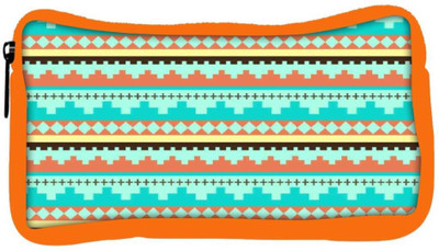 

Snoogg Eco Friendly Canvas Aztec Pattern Temple Student Pen Pencil Case Coin Purse Pouch Cosmetic Makeup Bag (ORANGE) Pouch(Multicolor)