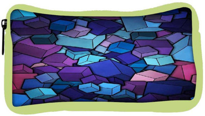 

Snoogg Eco Friendly Canvas Square Shapes Student Pen Pencil Case Coin Purse Pouch Cosmetic Makeup Bag (GREEN) Pouch(Multicolor)
