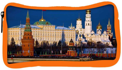 

Snoogg Eco Friendly Canvas White Palace Designer Student Pen Pencil Case Coin Purse Pouch Cosmetic Makeup Bag (ORANGE) Pouch(Multicolor)