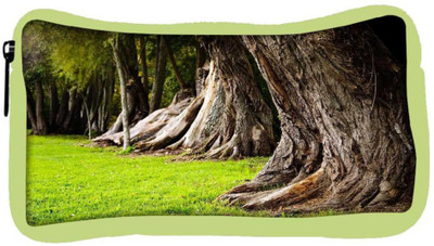 

Snoogg Eco Friendly Canvas Huge Tress Designer Student Pen Pencil Case Coin Purse Pouch Cosmetic Makeup Bag (GREEN) Pouch(Multicolor)
