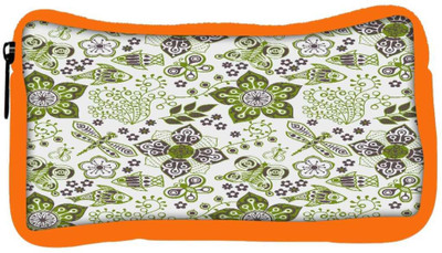 

Snoogg Eco Friendly Canvas Colorful Floral Seamless Pattern In Cartoon Style Seamless Pattern Student Pen Pencil Case Coin Purse Pouch Cosmetic Makeup Bag (ORANGE) Pouch(Multicolor)