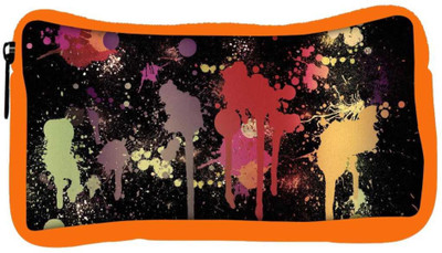 

Snoogg Eco Friendly Canvas Splash Paints Student Pen Pencil Case Coin Purse Pouch Cosmetic Makeup Bag (ORANGE) Pouch(Multicolor)