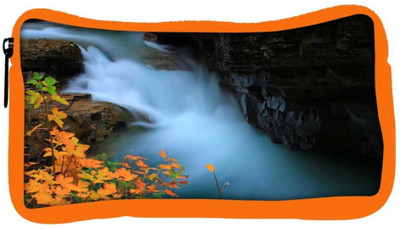 

Snoogg Eco Friendly Canvas Water Flowning In Great Force Designer Student Pen Pencil Case Coin Purse Pouch Cosmetic Makeup Bag (ORANGE) Pouch(Multicolor)