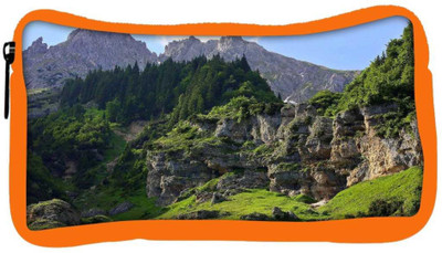 

Snoogg Eco Friendly Canvas Trees On The Mountain Top Designer Student Pen Pencil Case Coin Purse Pouch Cosmetic Makeup Bag (ORANGE) Pouch(Multicolor)