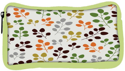

Snoogg Eco Friendly Canvas Variety Of Leaves Designer Student Pen Pencil Case Coin Purse Pouch Cosmetic Makeup Bag (GREEN) Pouch(Multicolor)