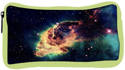 

Snoogg Eco Friendly Canvas Meteorite Space Student Pen Pencil Case Coin Purse Pouch Cosmetic Makeup Bag (GREEN) Pouch(Multicolor)