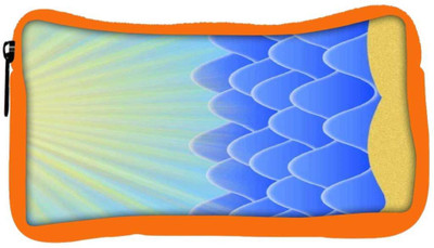 

Snoogg Eco Friendly Canvas Digital Sunshine 2391 Student Pen Pencil Case Coin Purse Pouch Cosmetic Makeup Bag (ORANGE) Pouch(Multicolor)