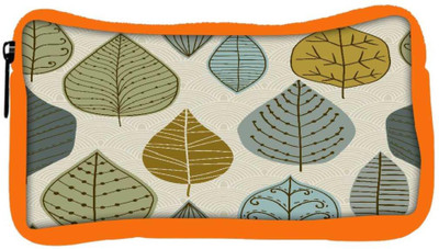 

Snoogg Eco Friendly Canvas Seamless Pattern With Leaf Student Pen Pencil Case Coin Purse Pouch Cosmetic Makeup Bag (ORANGE) Pouch(Multicolor)