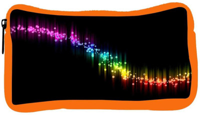 

Snoogg Eco Friendly Canvas Multicolor Sparkling Small Spots Designer Student Pen Pencil Case Coin Purse Pouch Cosmetic Makeup Bag (ORANGE) Pouch(Multicolor)