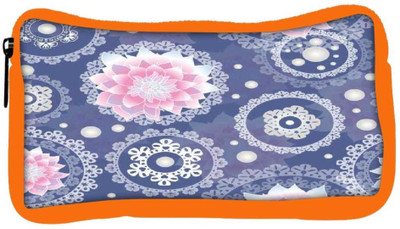 

Snoogg Eco Friendly Canvas Delightful Flower Pattern Cute Student Pen Pencil Case Coin Purse Pouch Cosmetic Makeup Bag (ORANGE) Pouch(Multicolor)