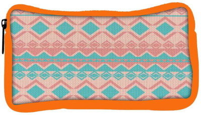 

Snoogg Eco Friendly Canvas Light Pink And Blue Aztec Student Pen Pencil Case Coin Purse Pouch Cosmetic Makeup Bag (ORANGE) Pouch(Multicolor)