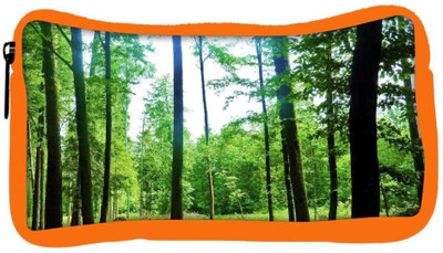 

Snoogg Eco Friendly Canvas Thin Branched Tree Designer Student Pen Pencil Case Coin Purse Pouch Cosmetic Makeup Bag (ORANGE) Pouch(Multicolor)