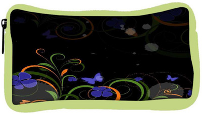 

Snoogg Eco Friendly Canvas Abstract Swirl Design Elements Student Pen Pencil Case Coin Purse Pouch Cosmetic Makeup Bag (GREEN) Pouch(Multicolor)