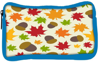 

Snoogg Eco Friendly Canvas Nuts Designer Student Pen Pencil Case Coin Purse Pouch Cosmetic Makeup Bag (BLUE) Pouch(Multicolor)