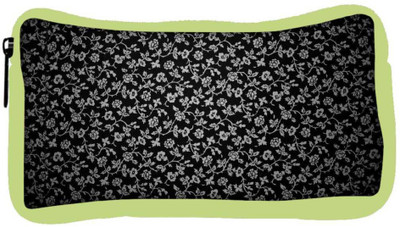 

Snoogg Eco Friendly Canvas White Roses In Black Designer Student Pen Pencil Case Coin Purse Pouch Cosmetic Makeup Bag (GREEN) Pouch(Multicolor)