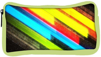 

Snoogg Eco Friendly Canvas Colourful Lightning Student Pen Pencil Case Coin Purse Pouch Cosmetic Makeup Bag (GREEN) Pouch(Multicolor)