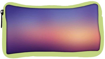 

Snoogg Eco Friendly Canvas Evening Sunset Designer Student Pen Pencil Case Coin Purse Pouch Cosmetic Makeup Bag (GREEN) Pouch(Multicolor)