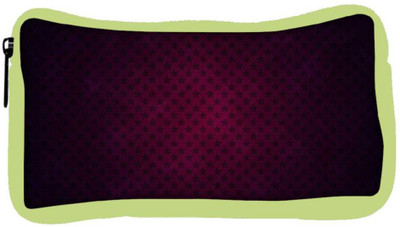 

Snoogg Eco Friendly Canvas Red Pattern Design Designer Student Pen Pencil Case Coin Purse Pouch Cosmetic Makeup Bag (GREEN) Pouch(Multicolor)