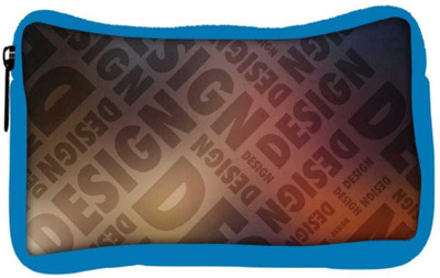 

Snoogg Eco Friendly Canvas Design Designer Student Pen Pencil Case Coin Purse Pouch Cosmetic Makeup Bag (BLUE) Pouch(Multicolor)