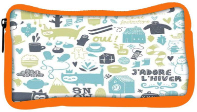 

Snoogg Eco Friendly Canvas Lifestyle Pattern 2562 Student Pen Pencil Case Coin Purse Pouch Cosmetic Makeup Bag (ORANGE) Pouch(Multicolor)