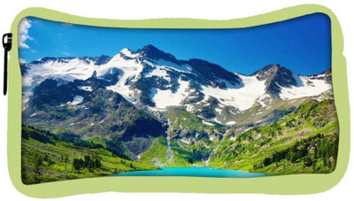 

Snoogg Eco Friendly Canvas Snow On Mountain Designer Student Pen Pencil Case Coin Purse Pouch Cosmetic Makeup Bag (GREEN) Pouch(Multicolor)
