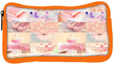 

Snoogg Eco Friendly Canvas Learn To Love Yourself Student Pen Pencil Case Coin Purse Pouch Cosmetic Makeup Bag (ORANGE) Pouch(Multicolor)