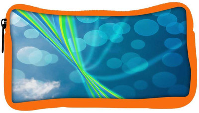 

Snoogg Eco Friendly Canvas Blue Nature Abstract Bokeh Background Student Pen Pencil Case Coin Purse Pouch Cosmetic Makeup Bag (ORANGE) Pouch(Multicolor)