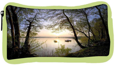 

Snoogg Eco Friendly Canvas Boats In River Designer Student Pen Pencil Case Coin Purse Pouch Cosmetic Makeup Bag (GREEN) Pouch(Multicolor)