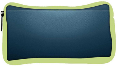 

Snoogg Eco Friendly Canvas Light Blue Abstract Design Designer Student Pen Pencil Case Coin Purse Pouch Cosmetic Makeup Bag (GREEN) Pouch(Multicolor)
