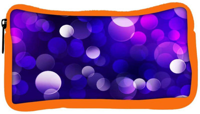 

Snoogg Eco Friendly Canvas Purple Spots Abstract Designer Student Pen Pencil Case Coin Purse Pouch Cosmetic Makeup Bag (ORANGE) Pouch(Multicolor)