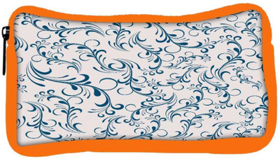 

Snoogg Eco Friendly Canvas Seamless Floral Pattern Abstract Background Student Pen Pencil Case Coin Purse Pouch Cosmetic Makeup Bag (ORANGE) Pouch(Multicolor)
